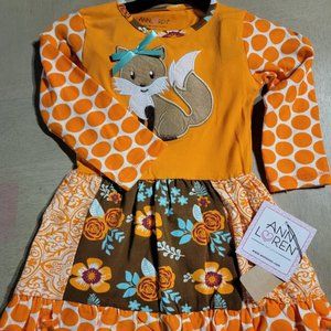 AnnLoren Foxy Fall Floral Forest Friend pant suit